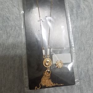 Magnolia and Vine Interchangeable snaps necklace